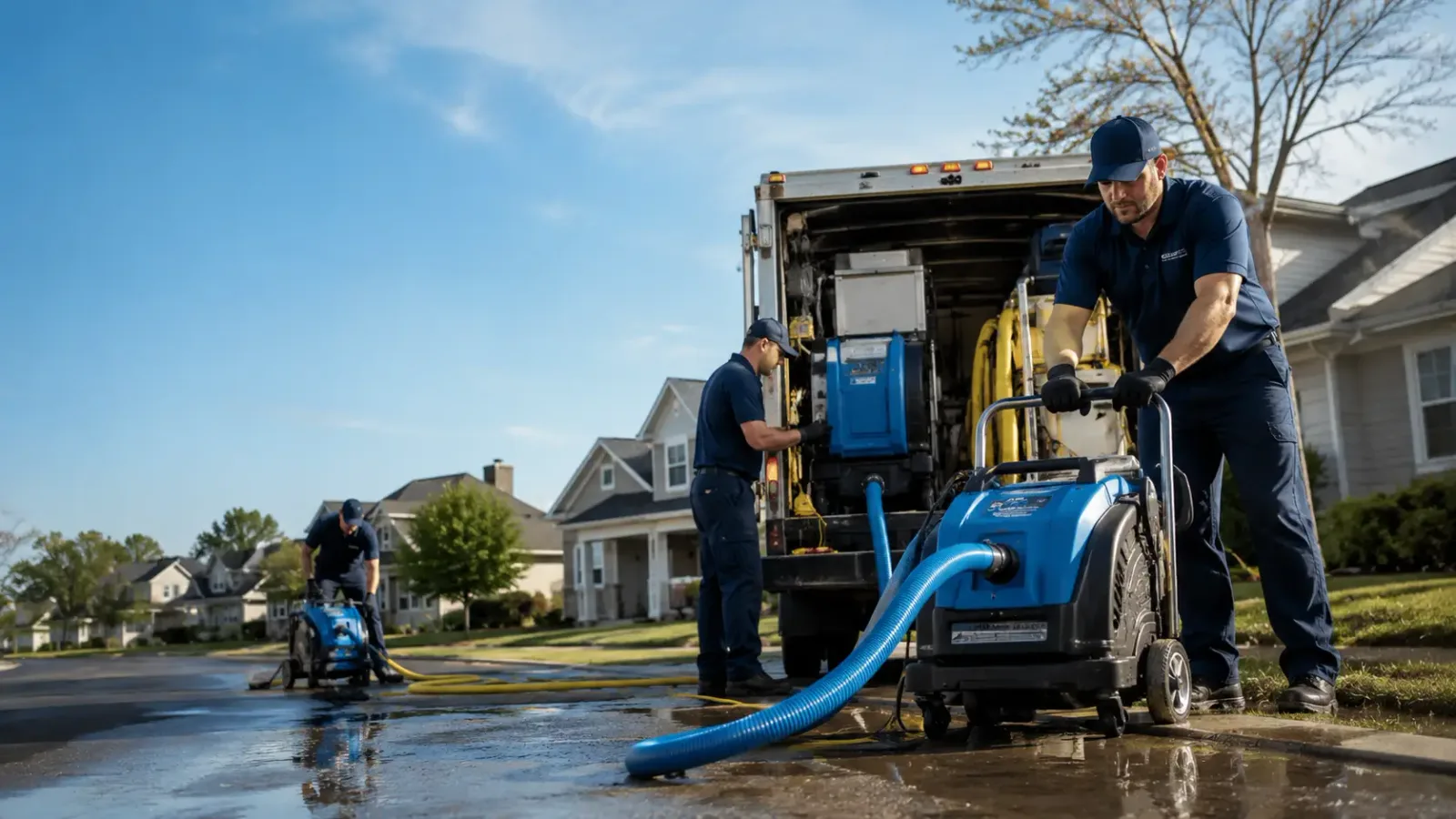 Flood Damage Cleanup in Boomer, WV